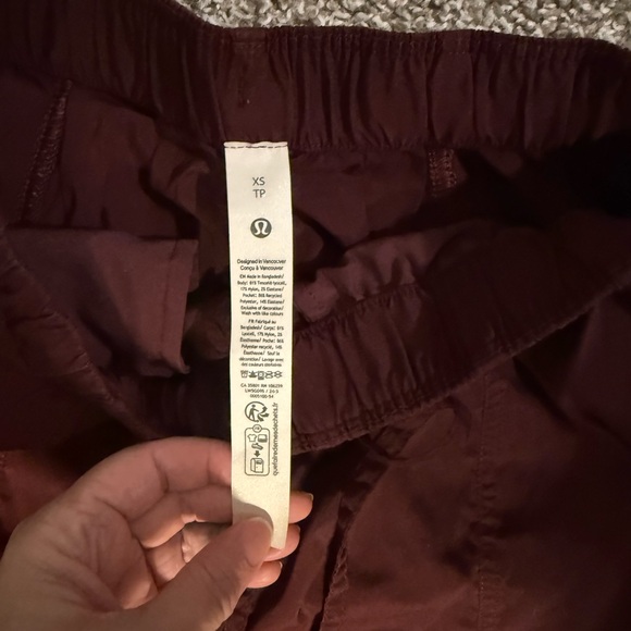 Lululemon Athletica Maroon Pants - Picture 2 of 2
